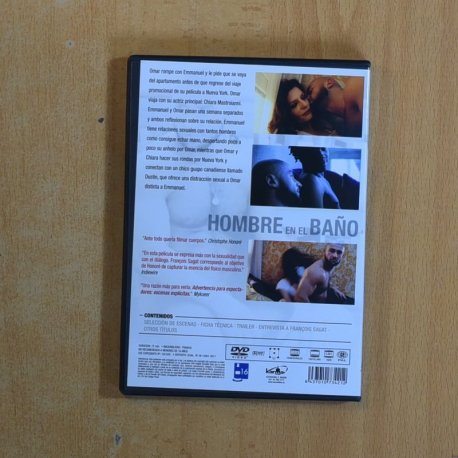 HOMBRE EN EL BAÑO - DVD