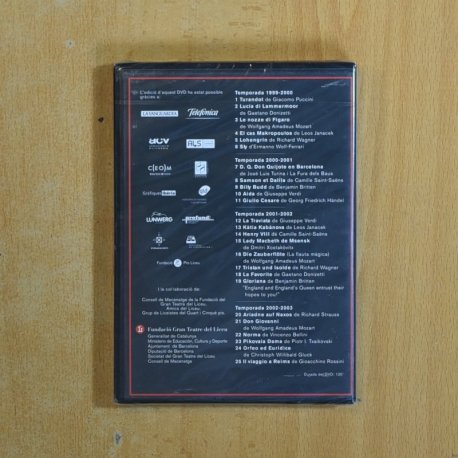 LICEU 1999 2003 MOMENTS D OPERA - DVD