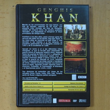 GENGHIS KHAN - DVD