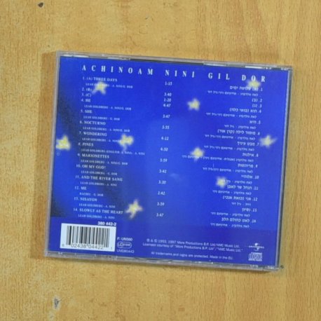 NOA - ACHINOAM NINI GIL DOR - CD
