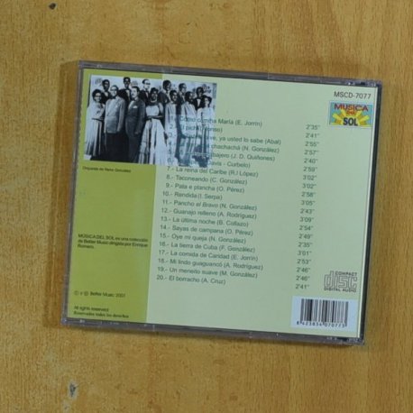 ORQUESTA NENO GONZALEZ - DANZON CHA - CD