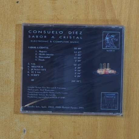 CONSUELO DIEZ - SABOR A CRISTAL - CD