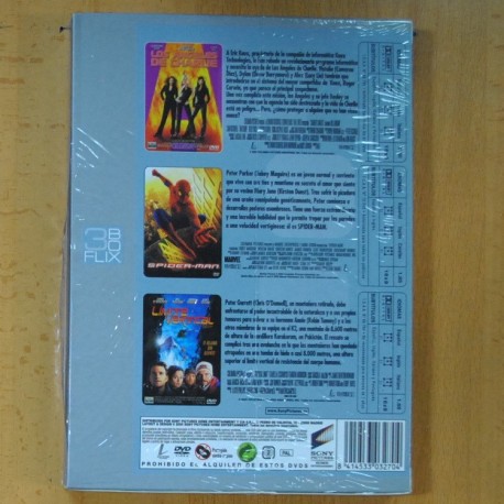 LOS ANGELES DE CHARLIE / SPIDER MAN / LIMITE VERTICAL - DVD