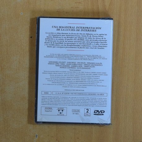 TIRANO BANDERAS - DVD
