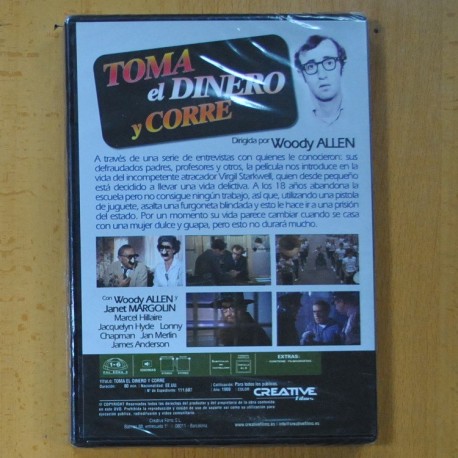 TOMA EL DINERO Y CORRE - DVD