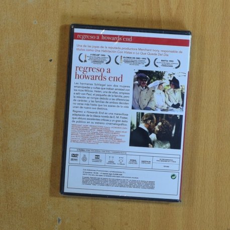 REGRESO A HOWARDS END - DVD