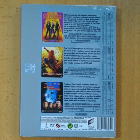 LOS ANGELES DE CHARLIE / SPIDER MAN / LIMITE VERTICAL - DVD