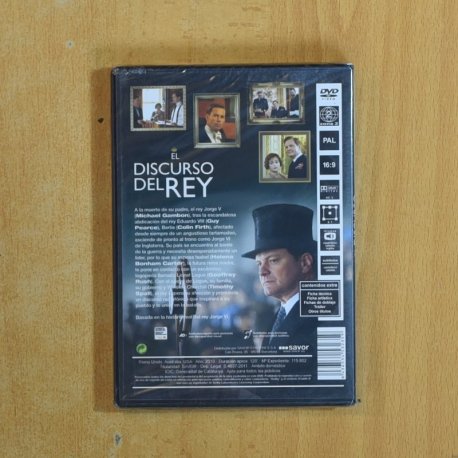 EL DISCURSO DEL REY - DVD