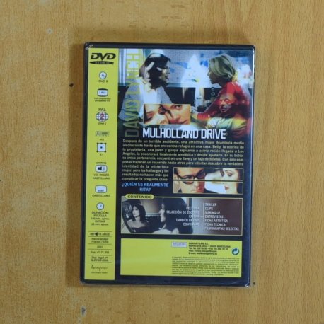 MULHOLLAND DRIVE - DVD