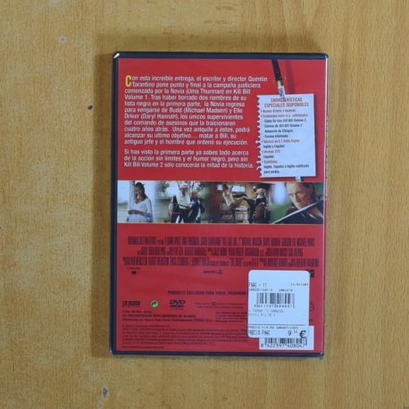 KILL BILL VOLUMEN 2 - DVD