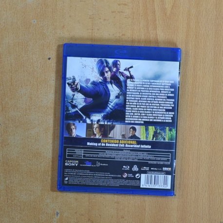 RESIDENT EVIL OSCURIDAD INFINITA - BLURAY