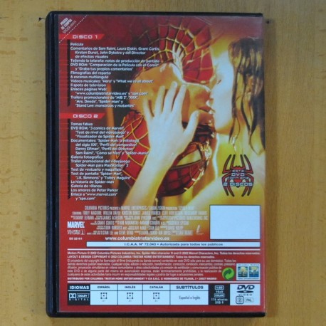 SPIDER MAN - DVD