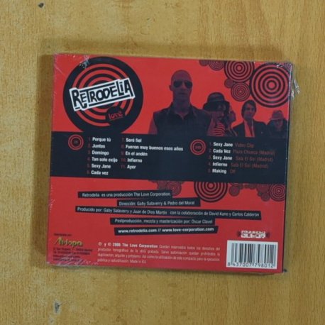RETRODELIA - RETRODELIA - CD