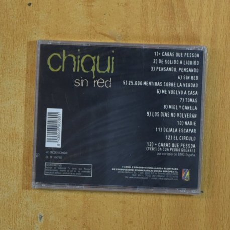CHIQUI - SIN RED - CD
