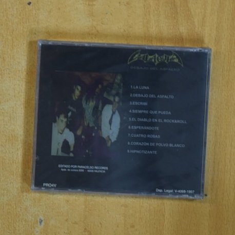 VALAQUIA - DEBAJO DEL ASFALTO - CD