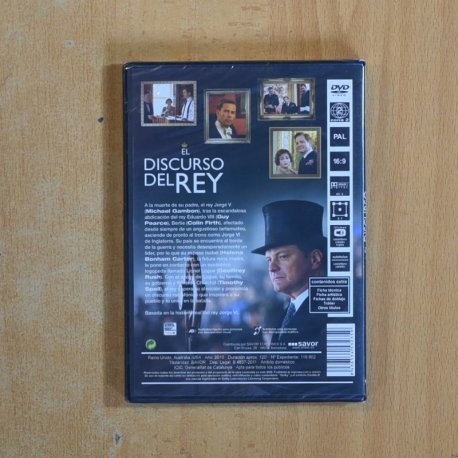 EL DISCURSO DEL REY - DVD