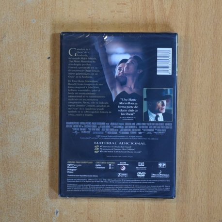 UNA MENTE MARAVILLOSA - DVD