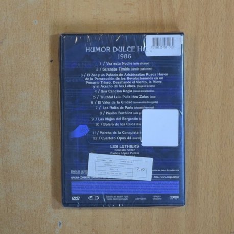 LES LUTHIERS HUMOR DULCE HOGAR 1986 - DVD