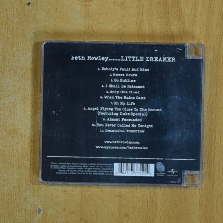 BETH ROWLEY - LITTLE DREAMER - CD