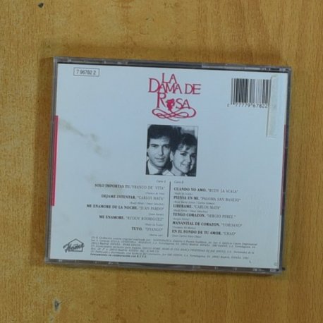 VARIOS - LA DAMA DE ROSA - CD