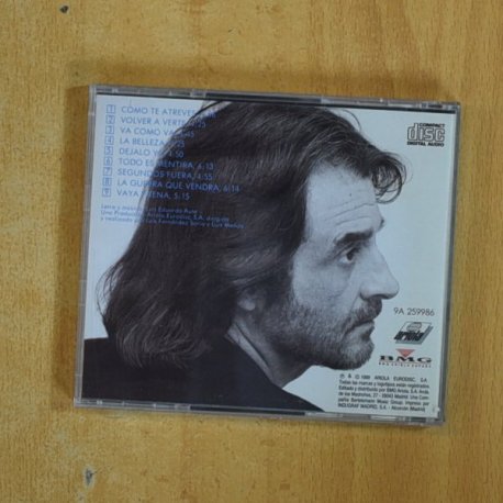 LUIS EDUARDO AUTE - SEGUNDOS FUERA - CD
