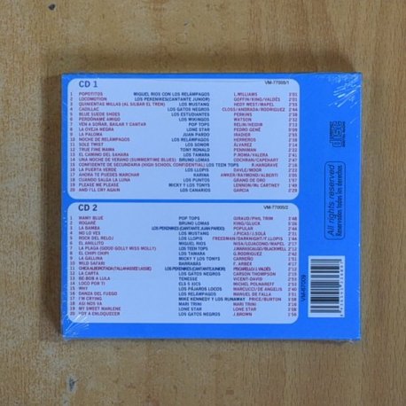 VARIOS - LOS 60 - CD