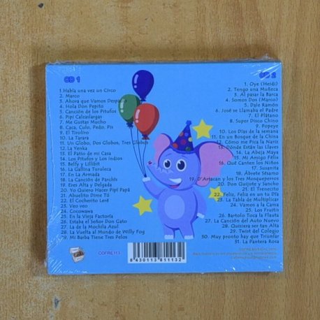 VARIOS - 60 CANCIONES PARA NIÑOS - CD