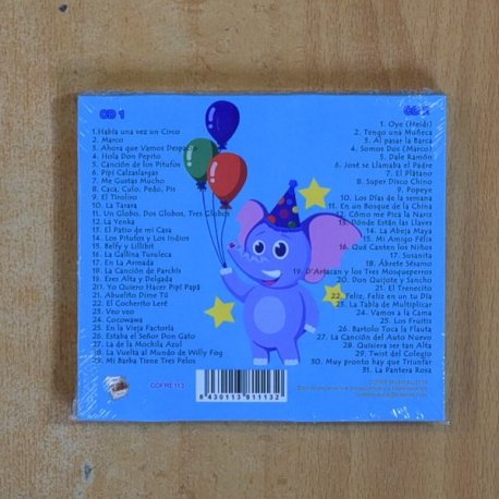 VARIOS - 60 CANCIONES PARA NIÑOS - CD