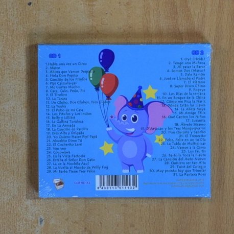 VARIOS - 60 CANCIONES PARA NIÑOS - CD