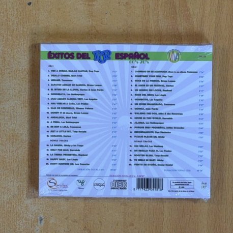 VARIOS - EXITOS DEL POP ESPAÑOL - CD