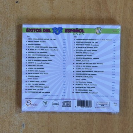 VARIOS - EXITOS DEL POP ESPAÑOL - CD