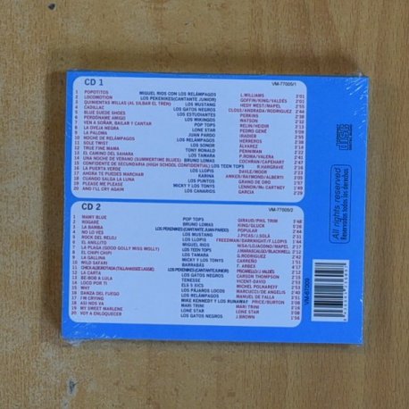 VARIOS - LOS 60 - CD