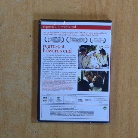 REGRESO A HOWARDS END - DVD