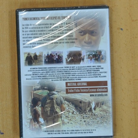 SUEÑOS DE HAITI - DVD