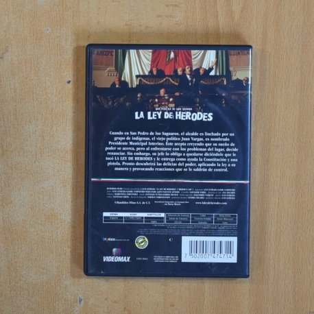 LA LEY DE HERODES - DVD