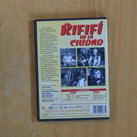 RIFIFI EN LA CIUDAD - DVD