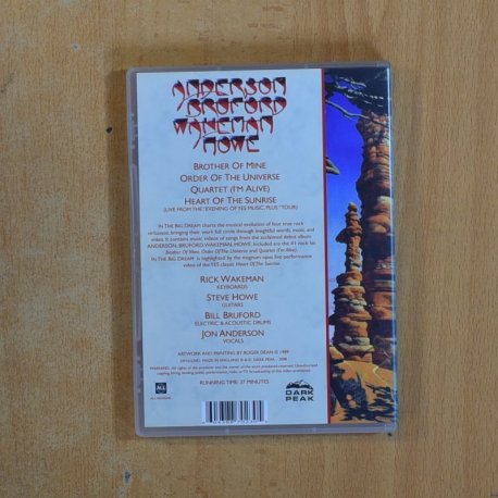 ANDERSON BROFORD WANEMAN HOWE IN THE BIG DREAM - DVD