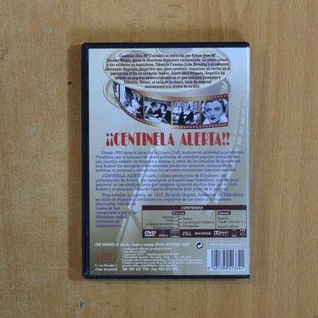 CENTINELA ALERTA - DVD