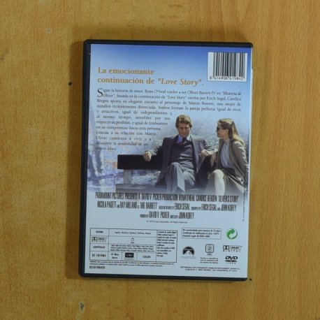 HISTORIA DE OLIVER - DVD