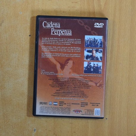 CADENA PERPETUA - DVD