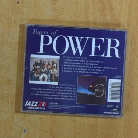 TOWER OF POWER - QINT NOTHIN STOPPIN US NOW / BACK ON THE STREETS - CD