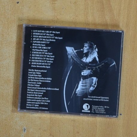 OLATZ ZUGASTI - KANTU BATEN BILA NABI - CD