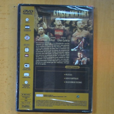 GANGS OF NEW YORK - DVD