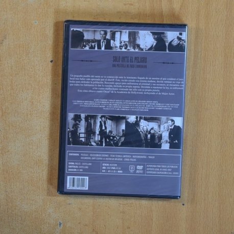 SOLO ANTE EL PELIGRO - DVD