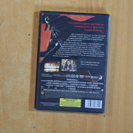 V DE VENDETTA - DVD