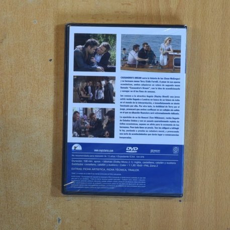 CASSANDRAS DREAM - DVD