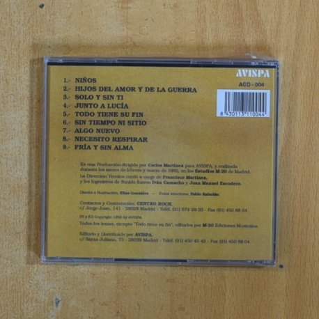 MEDIAN AZAHARA - SIN TIEMPO - CD