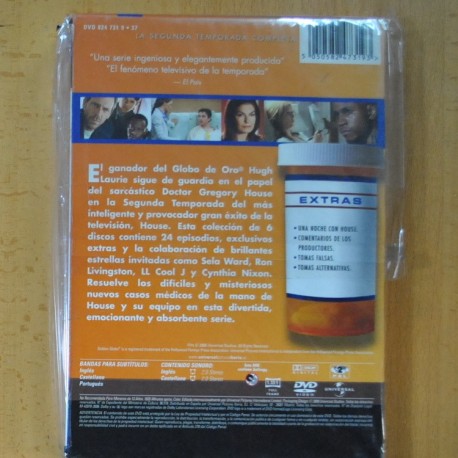 HOUSE - TEMPORADA DOS - DVD