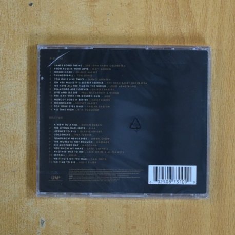 VARIOS - THE BEST OF BOND JAMES BOND - CD