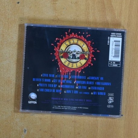 GUNS N ROSES - USE YIUR ILLUSION II - CD